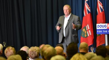 Doug Ford in Sudbury